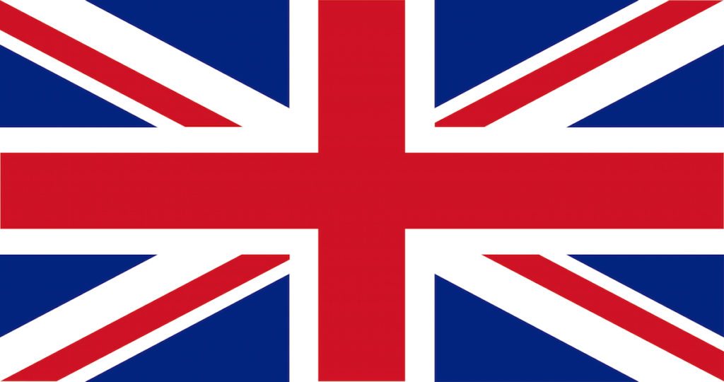 Foto della bandiera inglese
