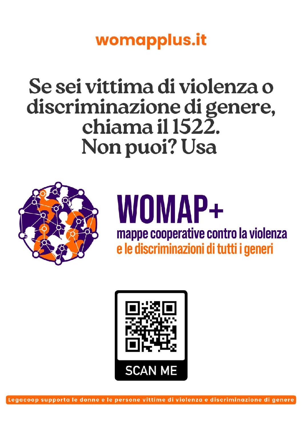 Nasce WOMAP+, un progetto promosso dalla Commissione Pari Opportunità di LegacoopNazionale in partnership con Legacoopsociali