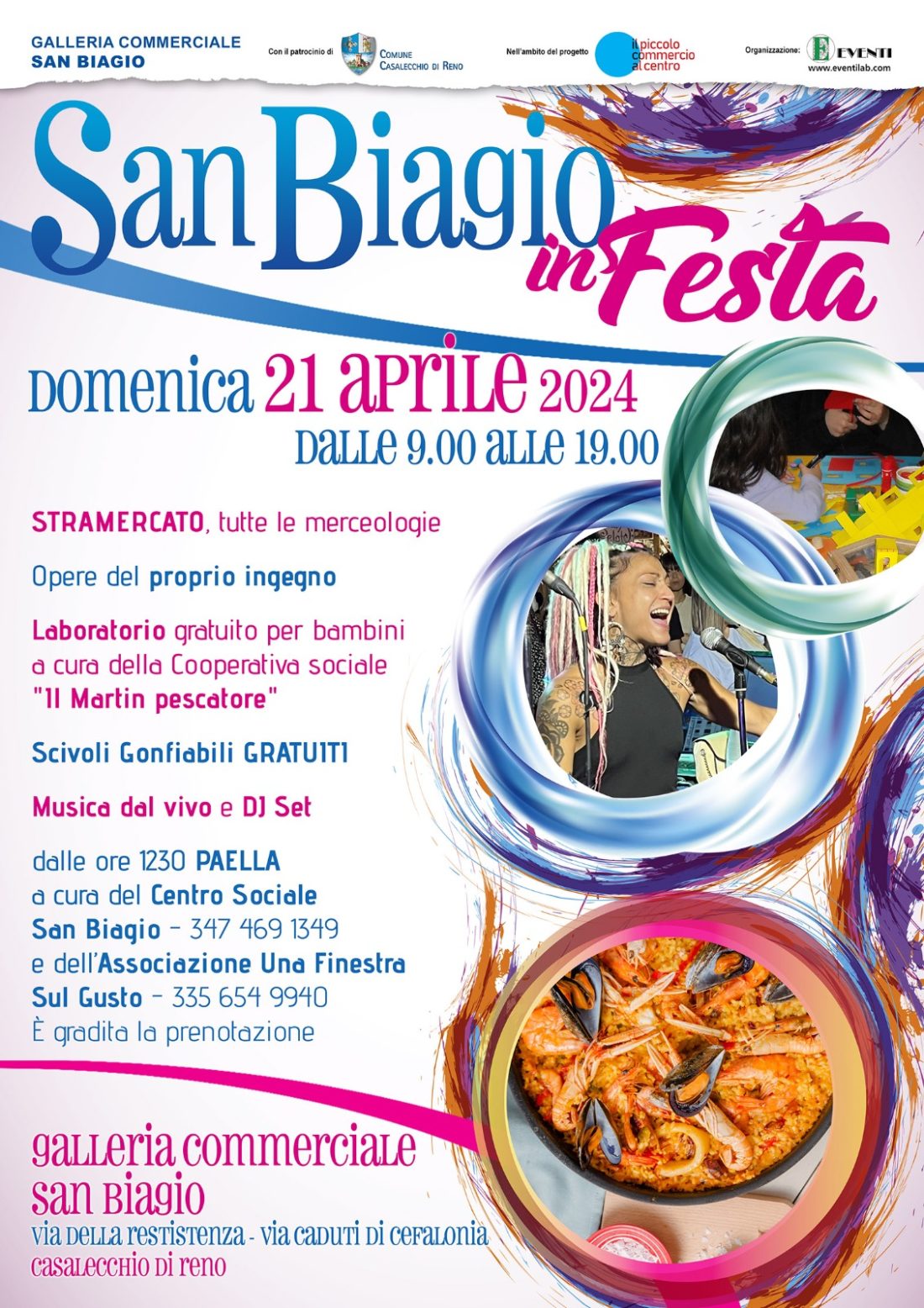 Evento del 21 aprile 2024 “San Biagio in festa”